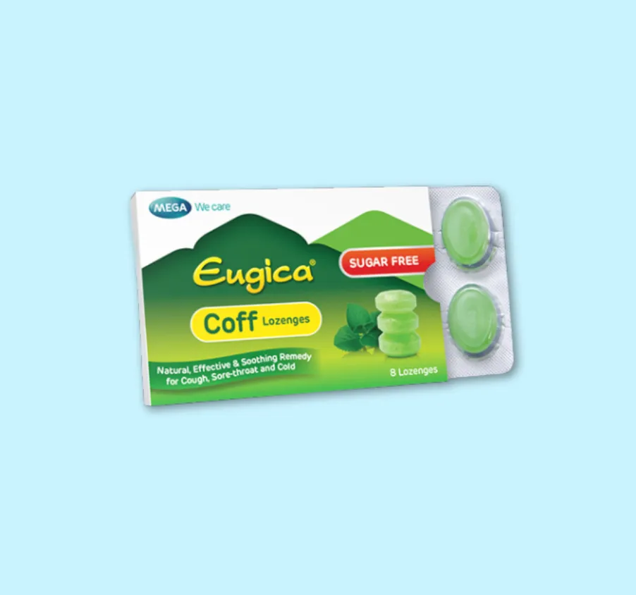 EUGICA COFF HERBAL LOZENGES SUGAR FREE 05