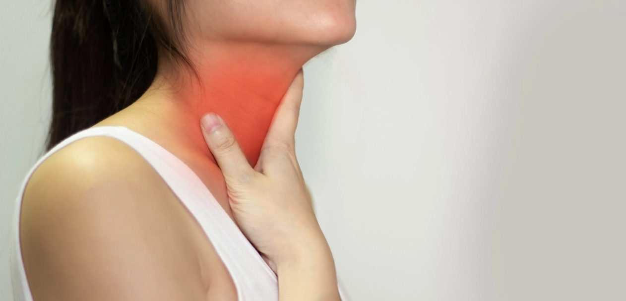 Throat pain and inflammation