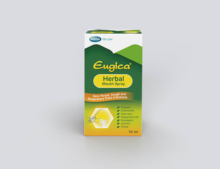 Eugica Herbal Mouth Spray Eng_Carton10ml_front